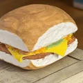 Mô hình 3D Burger Slider phong cách Krystal - White Castle cực chất - Thumbnail 1