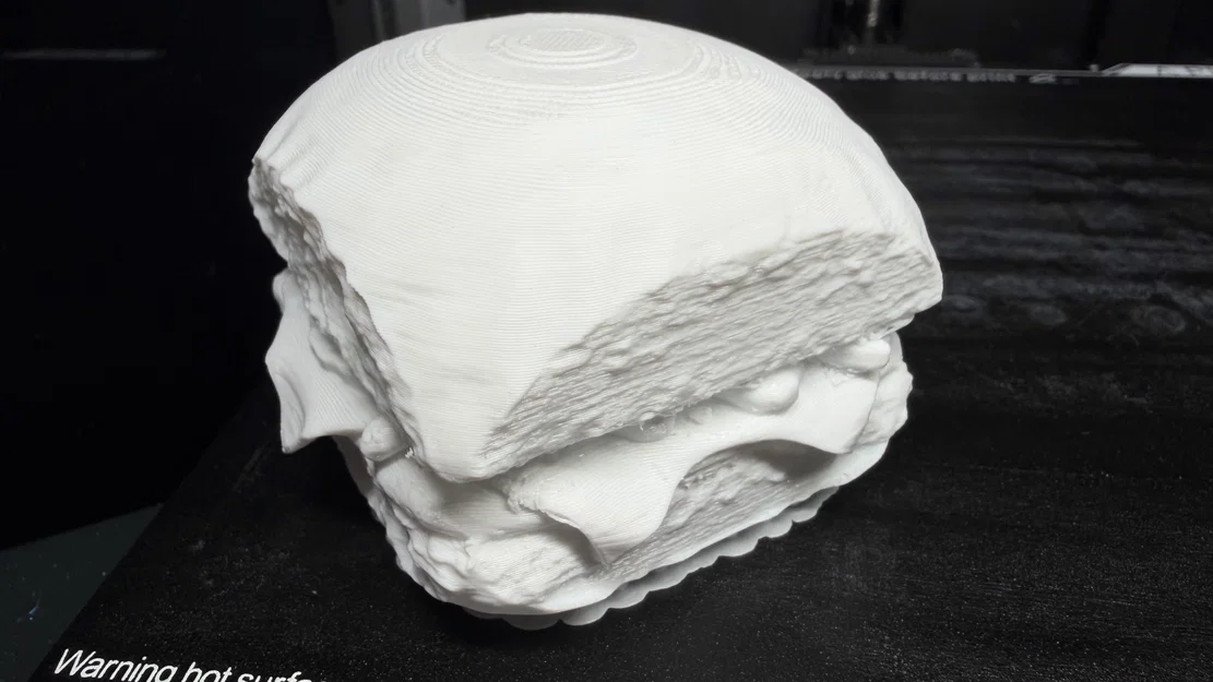 Mô hình 3D Burger Slider phong cách Krystal - White Castle cực chất - Image 2