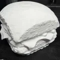 Mô hình 3D Burger Slider phong cách Krystal - White Castle cực chất - Thumbnail 2