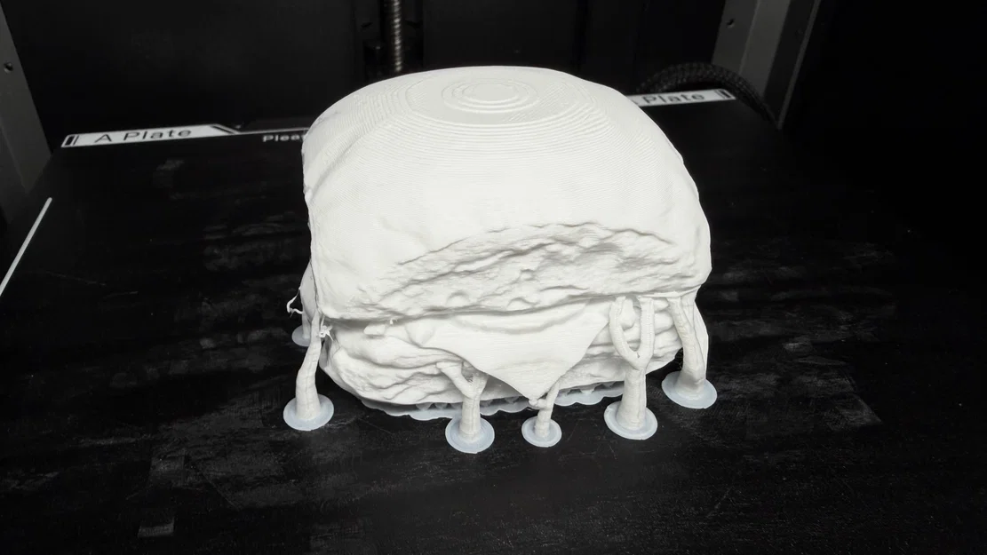 Mô hình 3D Burger Slider phong cách Krystal - White Castle cực chất - Image 4