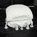 Mô hình 3D Burger Slider phong cách Krystal - White Castle cực chất - Thumbnail 4