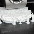 Mô hình 3D Burger Slider phong cách Krystal - White Castle cực chất - Thumbnail 5