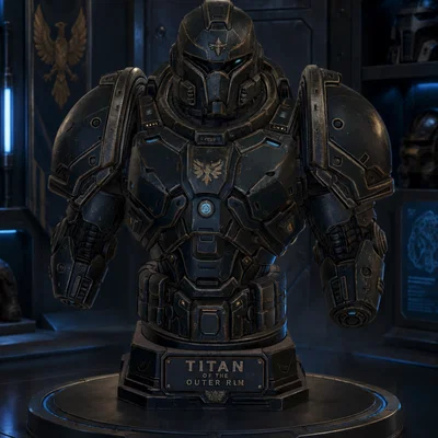 Mô hình The Frontier Titan - Chiến binh bọc giáp không gian