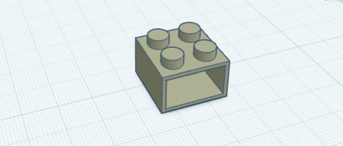 Mô hình hộc kéo mini thiết kế dạng khối gạch LEGO (3D Print Model) - Image 2