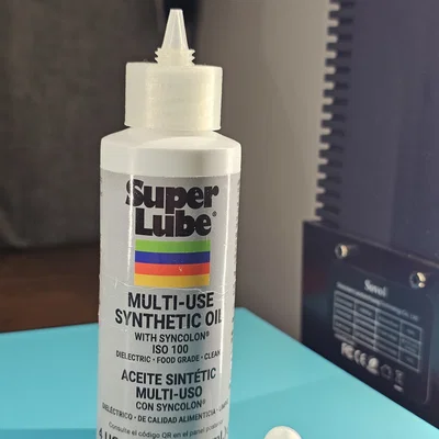 Bộ vòi bơm đầu nhỏ và nắp cho chai dầu Super Lube