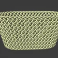 Giỏ Đựng Đồ Đan Mây Tinh Tế (Wicker Storage Basket) - File In 3D - Thumbnail 4