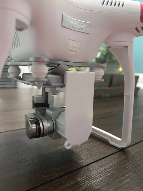 Nắp che ống kính và khóa Gimbal cho DJI Phantom 3 Standard - Image 1