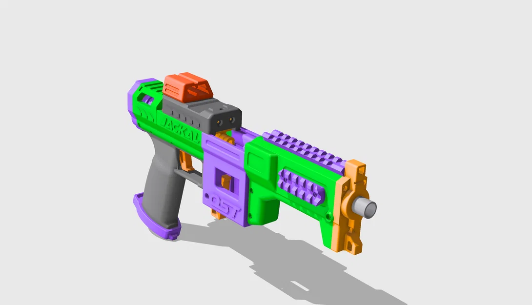 OST-JACKAL - Blaster dùng lò xo prime cao cấp - Image 2