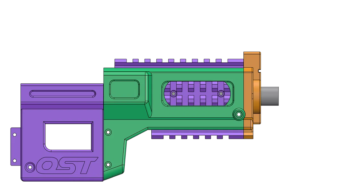 OST-JACKAL - Blaster dùng lò xo prime cao cấp - Image 6