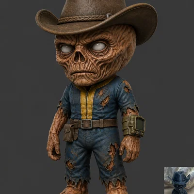 Chibi Ghoul (Fallout)