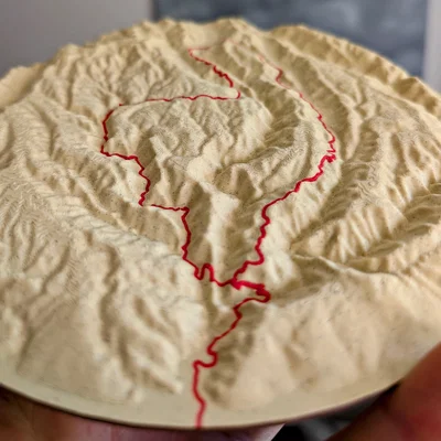 Mô hình địa hình Mount Baker Wilderness (TerrainMaker v1.17)