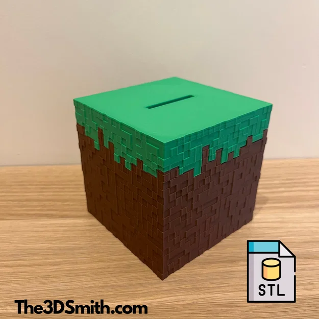 Ống heo Khối Cỏ Minecraft - Image 1