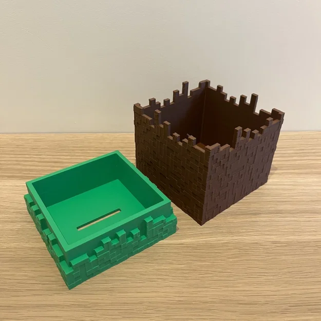 Ống heo Khối Cỏ Minecraft - Image 3