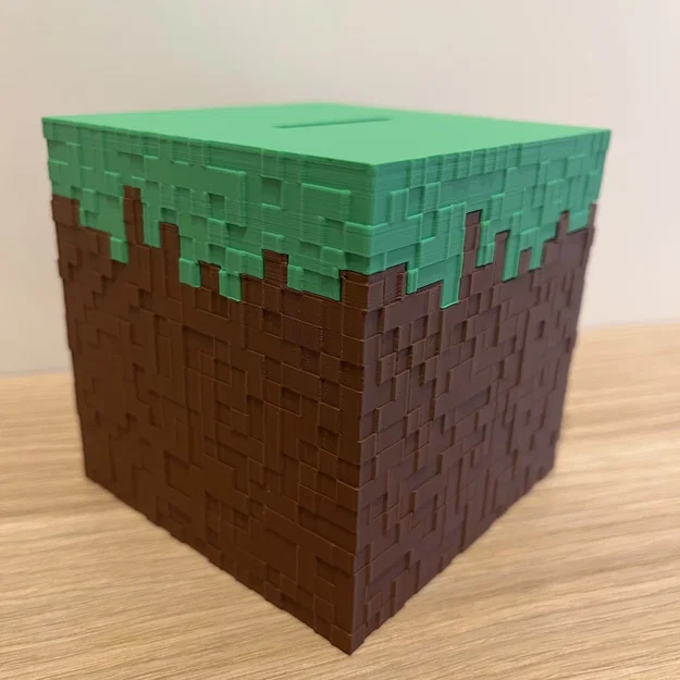 Ống heo Khối Cỏ Minecraft - Image 4