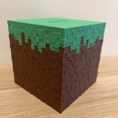 Ống heo Khối Cỏ Minecraft