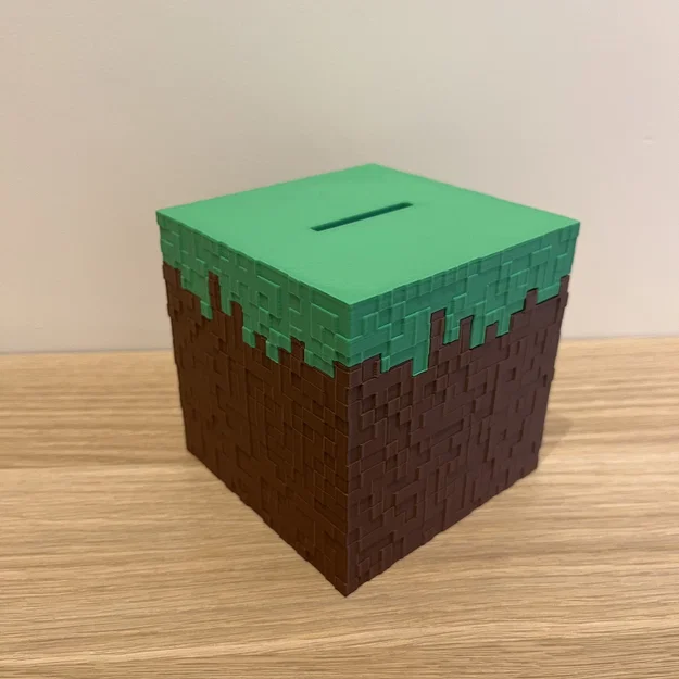 Ống heo Khối Cỏ Minecraft - Image 5