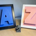 Khung Ảnh Ống Heo Chữ Cái A-Z (PiggyFrame) - Thumbnail 1