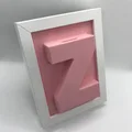 Khung Ảnh Ống Heo Chữ Cái A-Z (PiggyFrame) - Thumbnail 3