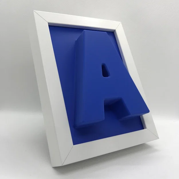 Khung Ảnh Ống Heo Chữ Cái A-Z (PiggyFrame) - Image 4