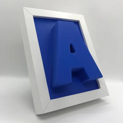Khung Ảnh Ống Heo Chữ Cái A-Z (PiggyFrame)