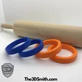 Bộ vòng đệm căn độ dày cho cây cán bột (IKEA Rolling Pin Spacer) - Thumbnail 4