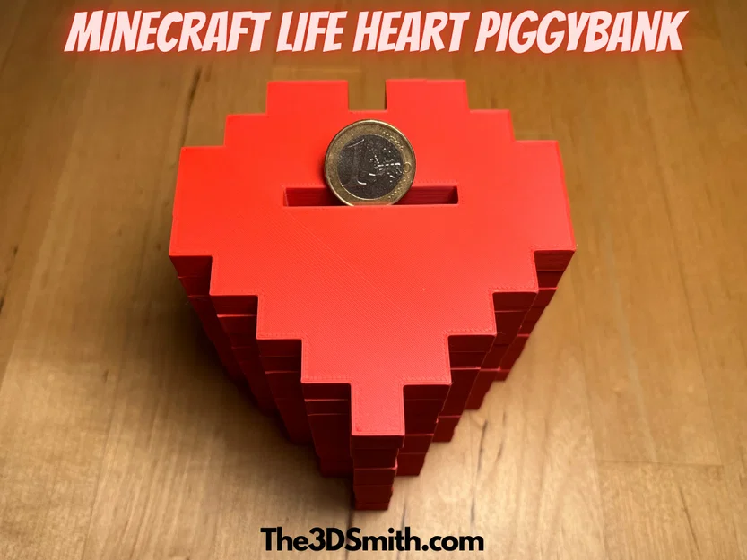 Ống heo hình trái tim hồi máu Minecraft - Image 3