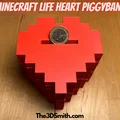 Ống heo hình trái tim hồi máu Minecraft - Thumbnail 3