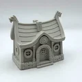 Mô hình Nhà Dài Tiên Viking (Viking Fairy Longhouse) để trang trí - Thumbnail 2