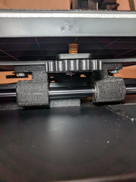 Bản độ chuyển đổi trục Y sang ray trượt tròn cho Artillery Sidewinder X3 Plus - Image 3