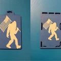 Hộp Đựng Thẻ/ID Hình Bigfoot Patriotic - Thumbnail 6