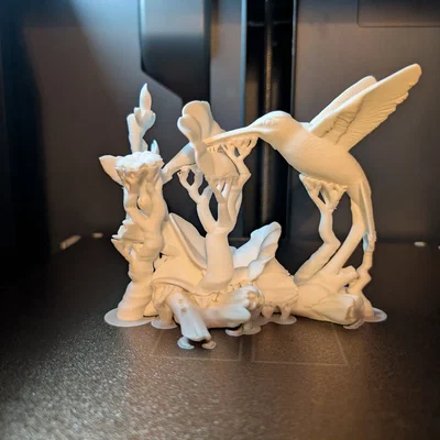 Mô hình chim ruồi (Hummingbird Figurine)