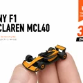 Mô hình F1 McLaren MCL40 Tí hon - Bộ sưu tập Mini Cars - Thumbnail 1