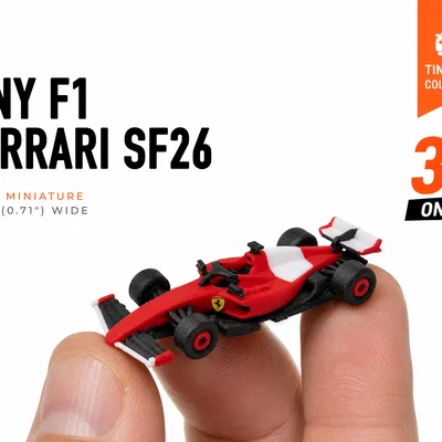 Tiny F1 Ferrari SF26 - Bộ sưu tập xe mô hình tí hon