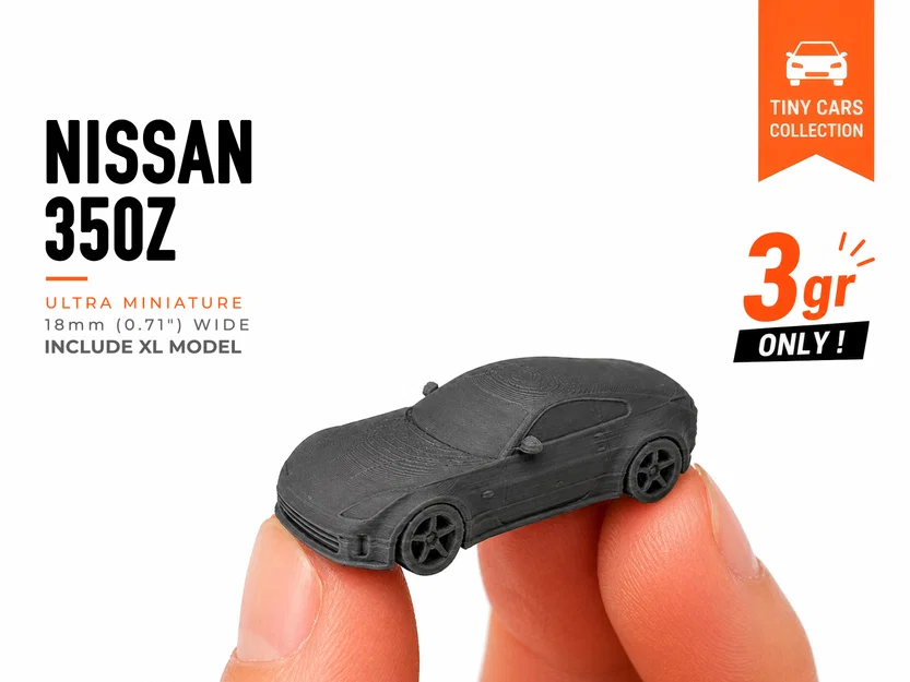 Nissan 350Z Siêu Nhỏ - Bộ Sưu Tập Xe Mini - Image 1