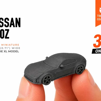 Nissan 350Z Siêu Nhỏ - Bộ Sưu Tập Xe Mini