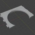 Giá đỡ dạng cốc giúp sắp xếp dụng cụ cho hệ thống DDD Printable Wall Control - Thumbnail 3