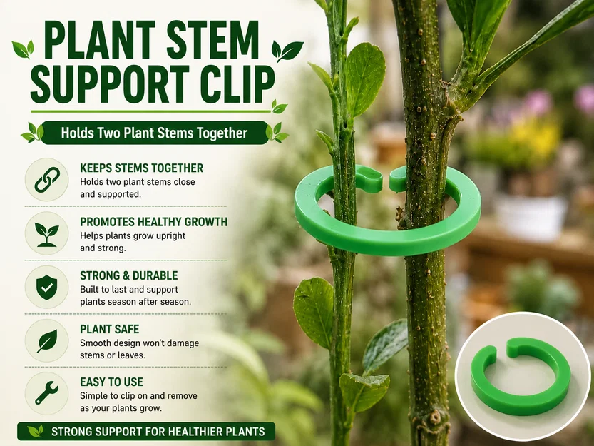 Kẹp đỡ thân cây PlantGrip (PlantGrip Stem Support Clip) - Image 2