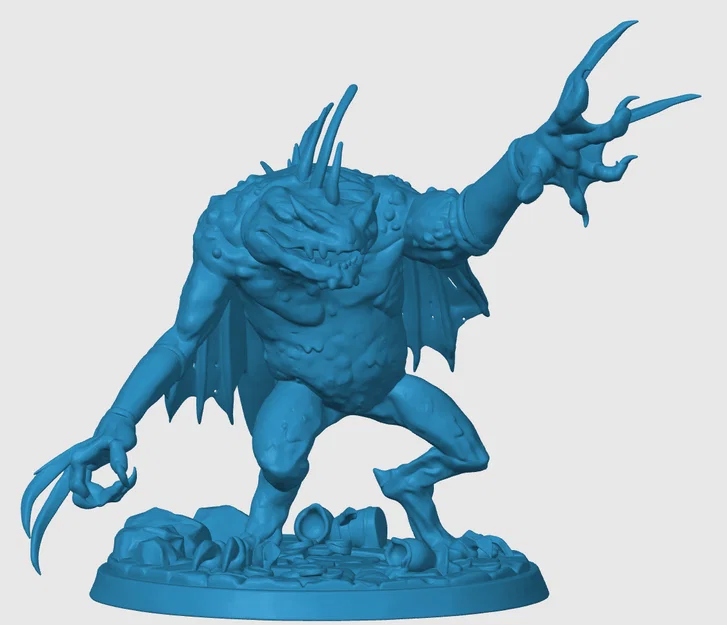 Mô hình Grey Slaad cho game RPG - Image 3