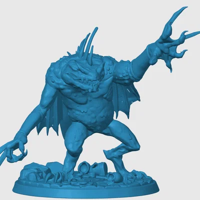 Mô hình Grey Slaad cho game RPG