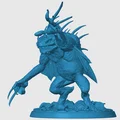Mô hình Grey Slaad cho game RPG - Thumbnail 4