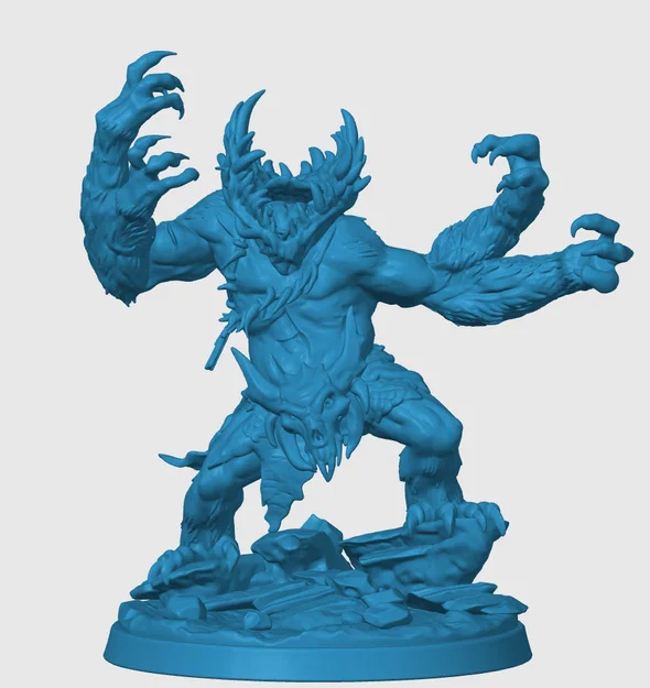 Mô hình quái vật Gug cho game RPG - Image 3