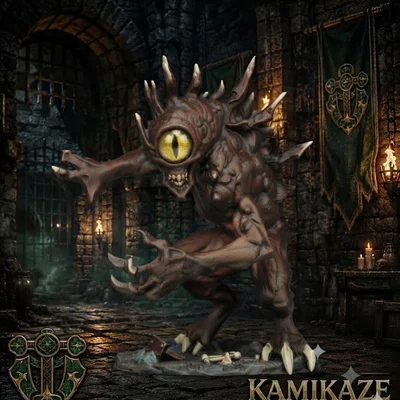 Mô hình Nothic cho trò chơi nhập vai RPG