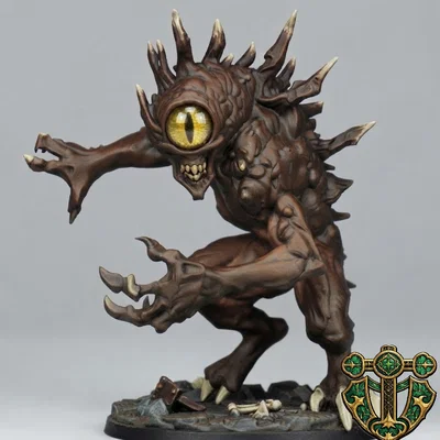 Mô hình Nothic cho trò chơi nhập vai RPG