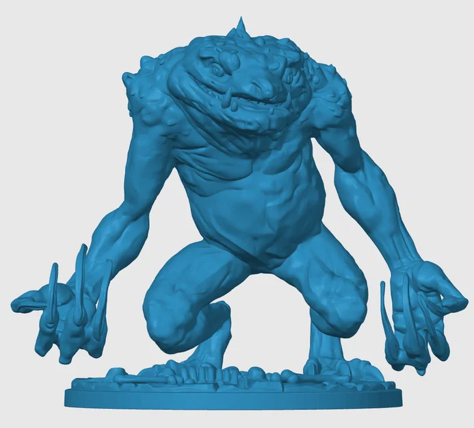 Mô hình Red Slaad dành cho game RPG - Image 3