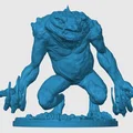 Mô hình Red Slaad dành cho game RPG - Thumbnail 3