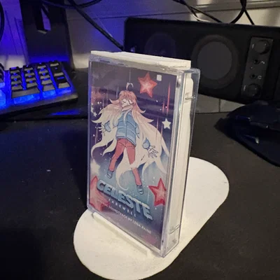 Giá đỡ trưng bày băng cassette (Cassette Display Stand) in 3D