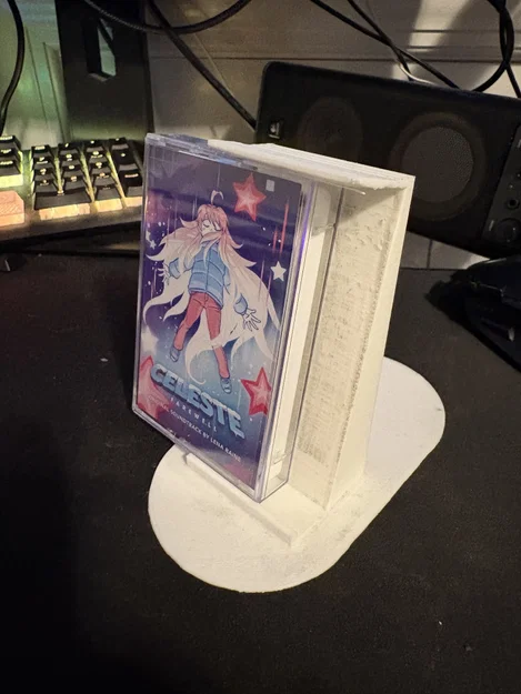 Giá đỡ trưng bày băng cassette (Cassette Display Stand) in 3D - Image 4