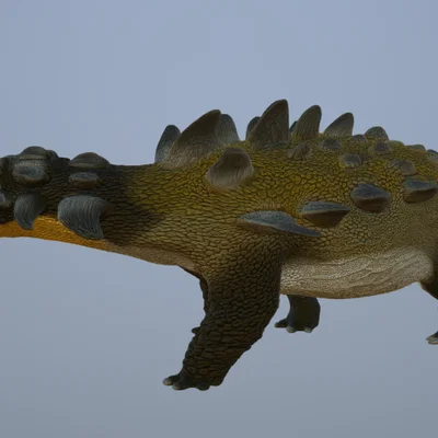 Mô hình khủng long bọc giáp Scolosaurus in 3D chi tiết