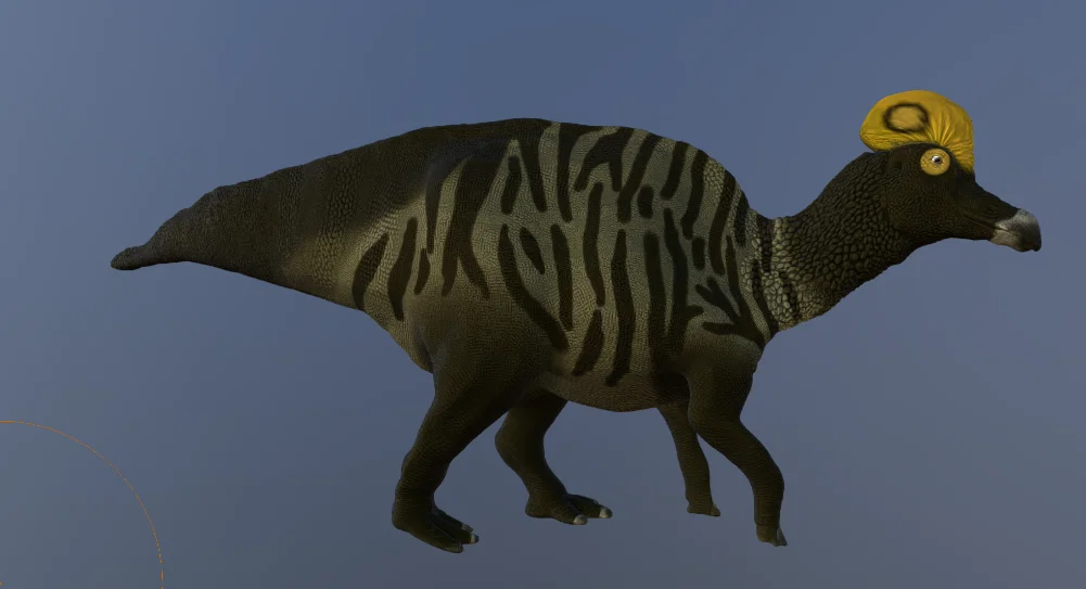 Mô hình khủng long Corythosaurus in 3D chi tiết ấn tượng - Image 1