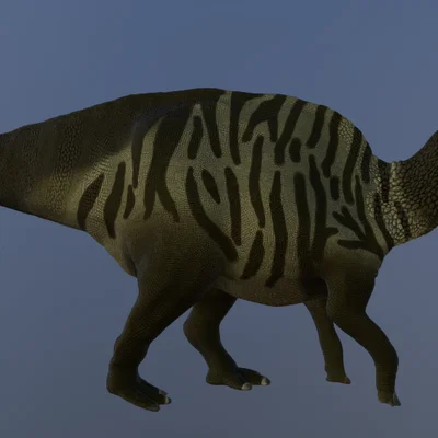 Mô hình khủng long Corythosaurus in 3D chi tiết ấn tượng